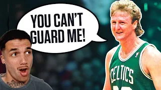 Clueless Guy Reacts to Larry Bird