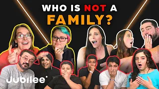 6 Families vs 1 Fake Family | Odd Man Out