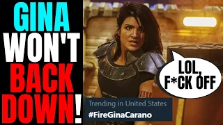 Gina Carano Will NOT Back Down! | SJW Star Wars "Fans" Get Fire Gina Carano Trending