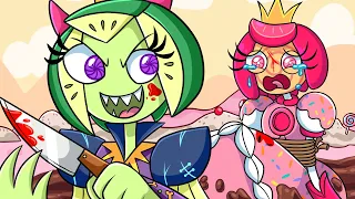 CANDY PRINCESS EVIL Twin SISTER?! The Amazing Digital Circus UNOFFICIAL Animation