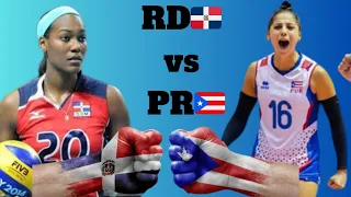 Copa Panamericana Volleyball #20 Puerto Rico 🇵🇷 vs Dominicana 🇩🇴 #fypシ #girl #volleyball