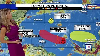 Tracking the Tropics: 4 areas being watched in the Atlantic