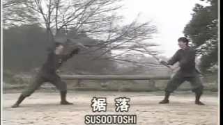 Hatsumi Den Suso Otoshi Bo Kata