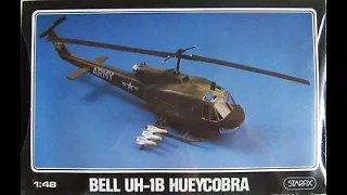 Starfix 1 48th Scale Bell UH 1B Huey Build Progress Video