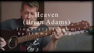 "Heaven" (Brian Adams) fingerstyle guitar cover by Jimmy Quango