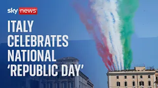 Celebrations and military parade to mark 77 years of the Italian Republic