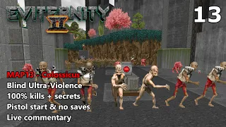 Doom II: Eviternity 2 - MAP13: Colossicus - Blind Ultra-Violence 100%