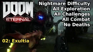 Doom Eternal - 02: Exultia (Nightmare 100%)