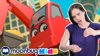 Building Site | MyGo! Sign Language For Kids | Lellobee Kids Songs