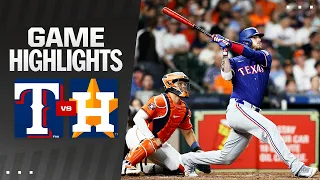 Rangers vs. Astros Game Highlights (4/12/24) | MLB Highlights