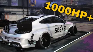 Need for Speed Heat Gameplay - 1000+ HP   MERCEDES-AMG  C 63 coupe'18 Customization.