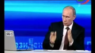 "Прямая линия" с В.Путиным. "Реплика Ханжана Курбанова"