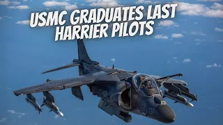 USMC Graduates Last AV8B Harrier Pilots