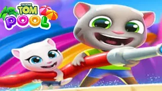 Talking Tom Pool Gameplay Android ios