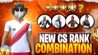 BEST CHARACTER COMBINATION CS RANK ☠️ | Cs Rank Tips And Tricks | Best Character Skill For Cs Rank 🥵