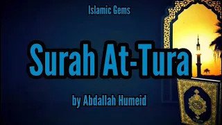 Surah At-Tur By Abdallah Humeid