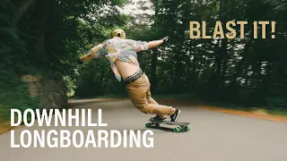 Downhill Longboard: Blasting Slovenian hill