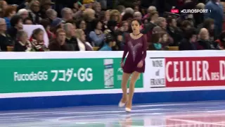 Evgenia Medvedeva - SP warm-up Worlds 2016 (RU EUROSPORT)