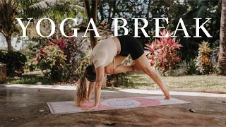 15 Min Yoga Break | Quick & Effective Everyday Practice To Take A Break From Sitting
