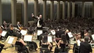 Schottky conducting Bruckner Adagio from String Quintet