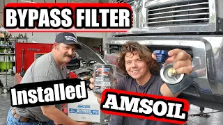 AMSOIL Bypass Filter Installation 2012 Ram 6.7L Cummins
