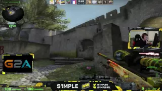 S1mple plays fpl Game 3