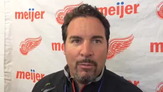 Experienced players shine on Day 2 of Red Wings development camp