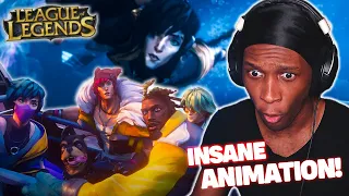 HEARSTEEL - PARANOIA's animation is INSANE... League of Legends Music Video REACTION!