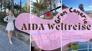 AIDA Weltreise 2023/24 - Halloween an Bord und Gran Canaria - VLOG 003