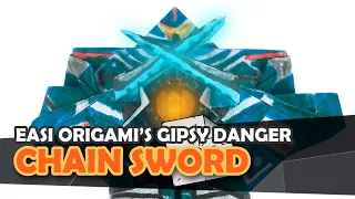 How to make the ARM WEAPONS for GIPSY DANGER / GIPSY AVENGER Papercraft Origami