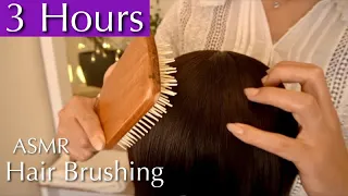 [ASMR] Sleep Recovery #23 | 3 Hours of Heavenly Hair Brushing | No Talking