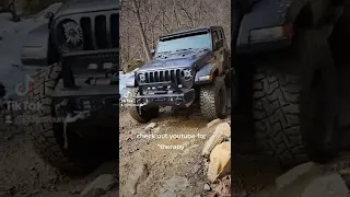 Just a little off road jeep wrangler  therapy!