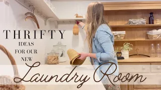 Style My NEW Laundry Room with Me!!