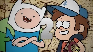 Finn the Human vs Dipper Pines 2. Epic Rap Battles of Cartoons Season 3.