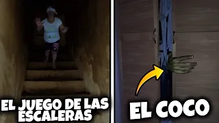 INVOCAMOS AL *COCO* CASI SE LLEVA A MI HIJA😱 Y HACEMOS EL *JUEGO DE LAS ESCALERAS* (TERRORIFICO)