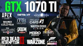 RYZEN 5 3600 + GTX 1070Ti // Test all Modern Games | 1080p, 1440p, 4K