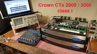 Crown CTs 2000, CTs 3000, CTs 1200, CTs 600 ремонт обзор усилителя Class I