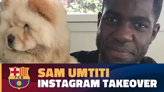 Instagram takeover - A day with Samuel Umtiti