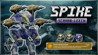 [WR] 🔥 Spike LEECH Gets +410% HP (w/ Hiruko) – Mk3 Gameplay | War Robots