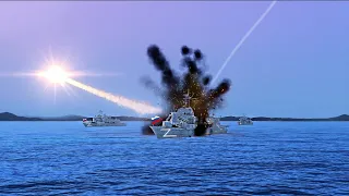 Today Expensive Russian Battleships Blown Up by Ukraine Himars ATACMS missiles - Arma 3