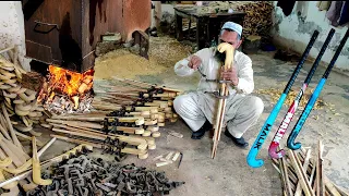 Wonderful Process of Making Wooden Hockey Stick | Step by Step Woodworking Project