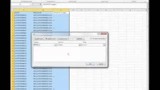 3.  Create Tag list by hand in Excel