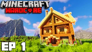 Its a Start... I Guess... | Minecraft Hardcore 1.17 Episode 1