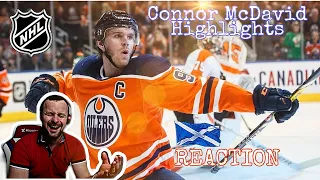 SCOTTISH Soccer Fan Reacts to Connor McDavid Highlights | NHL