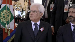 Festa della Repubblica, Mattarella assiste alla parata del 2 Giugno