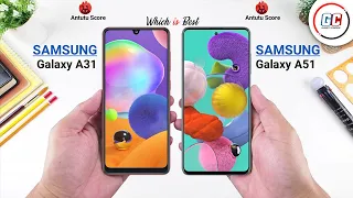 Samsung Galaxy A31 vs Samsung Galaxy A51