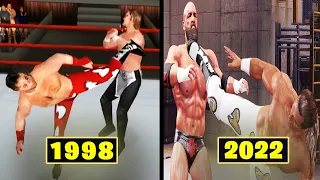 Evolution Of Sweet Chin Music In WWE Games [1998-2022]