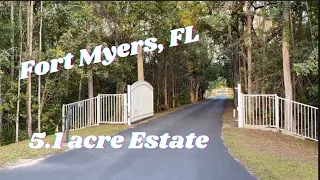 Living in Fort Myers FL - Estate Home on 5.1 acres