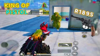 KING OF Pistol R1895 Solo vs Squad | PUBG MOBILE