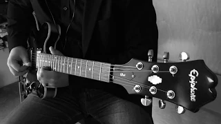 Nick Straight - Minor Blues on Epiphone Dot Deluxe